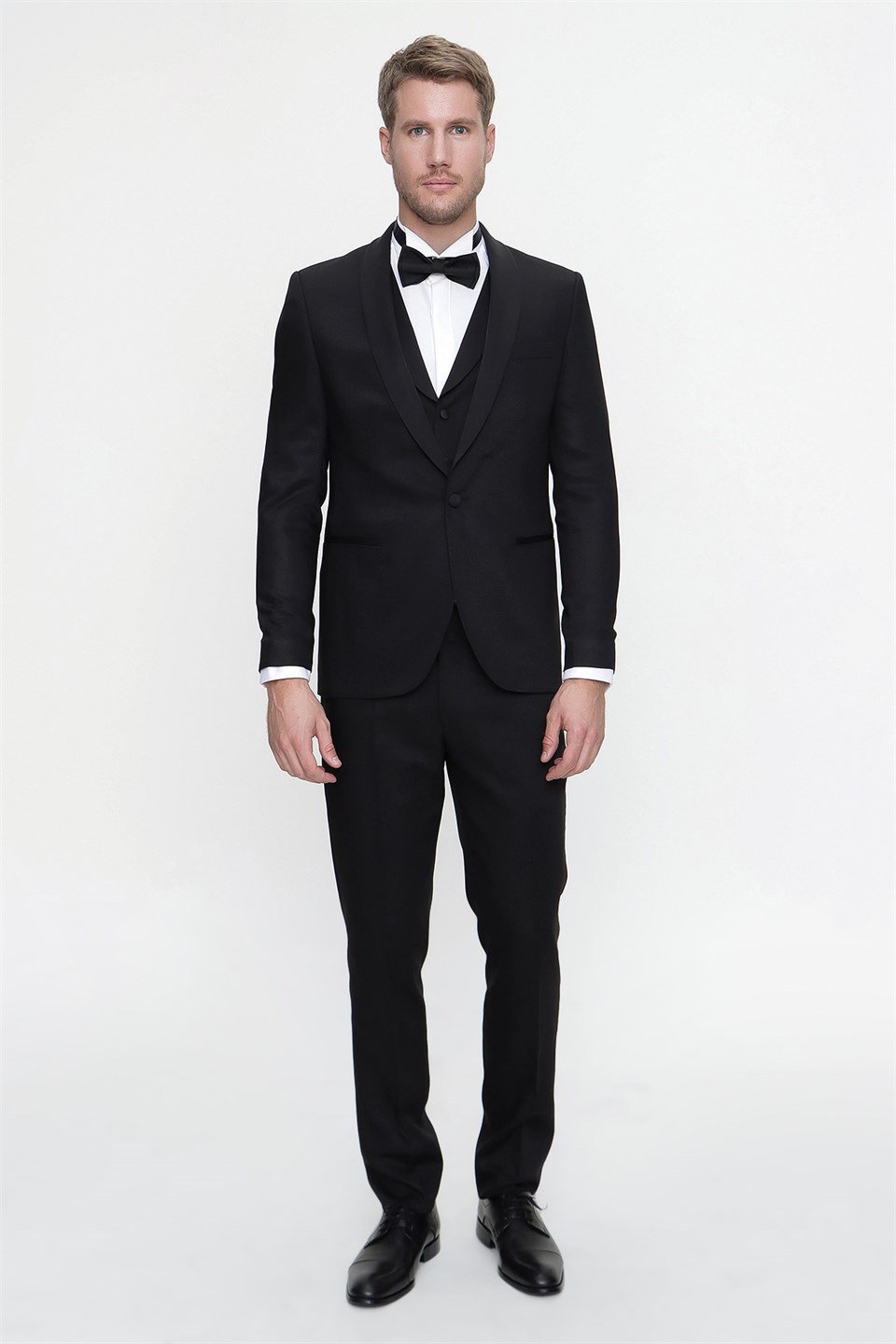 Men's Black Wedding Suit