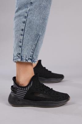 حذاء رياضة أسود رمادي غامق للجنسين